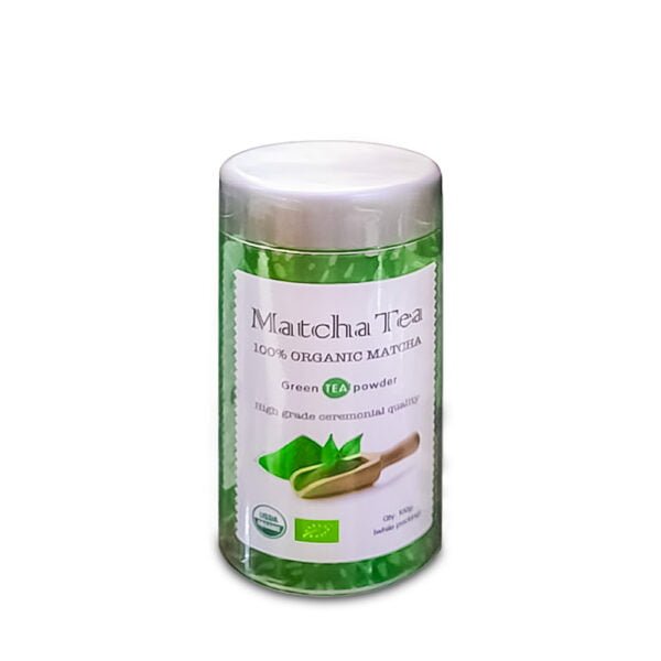 • شاي ماتشا الاخضر للتخسيس 100 جرام