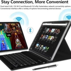 oteeto tab Pro تابلت 10 بوصة مع كيبورد وماوس