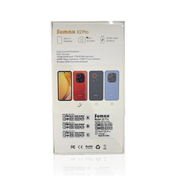 • هاتف SU Max X2 pro (ضمان 6 اشهر)